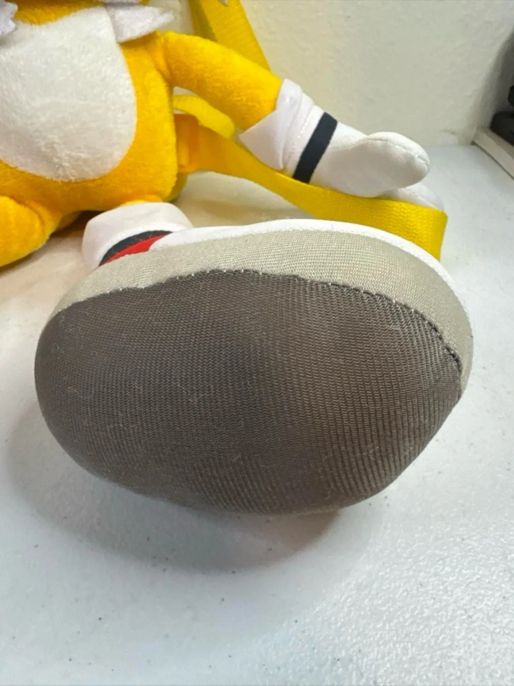 Sonic The Hedgehog Tails 17 Inch Plush Backpack Sega By Accessory Innovations